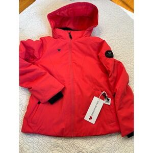 Obermeyer Girls Size Medium (10/12) Rylee Jacket Aurora Rose